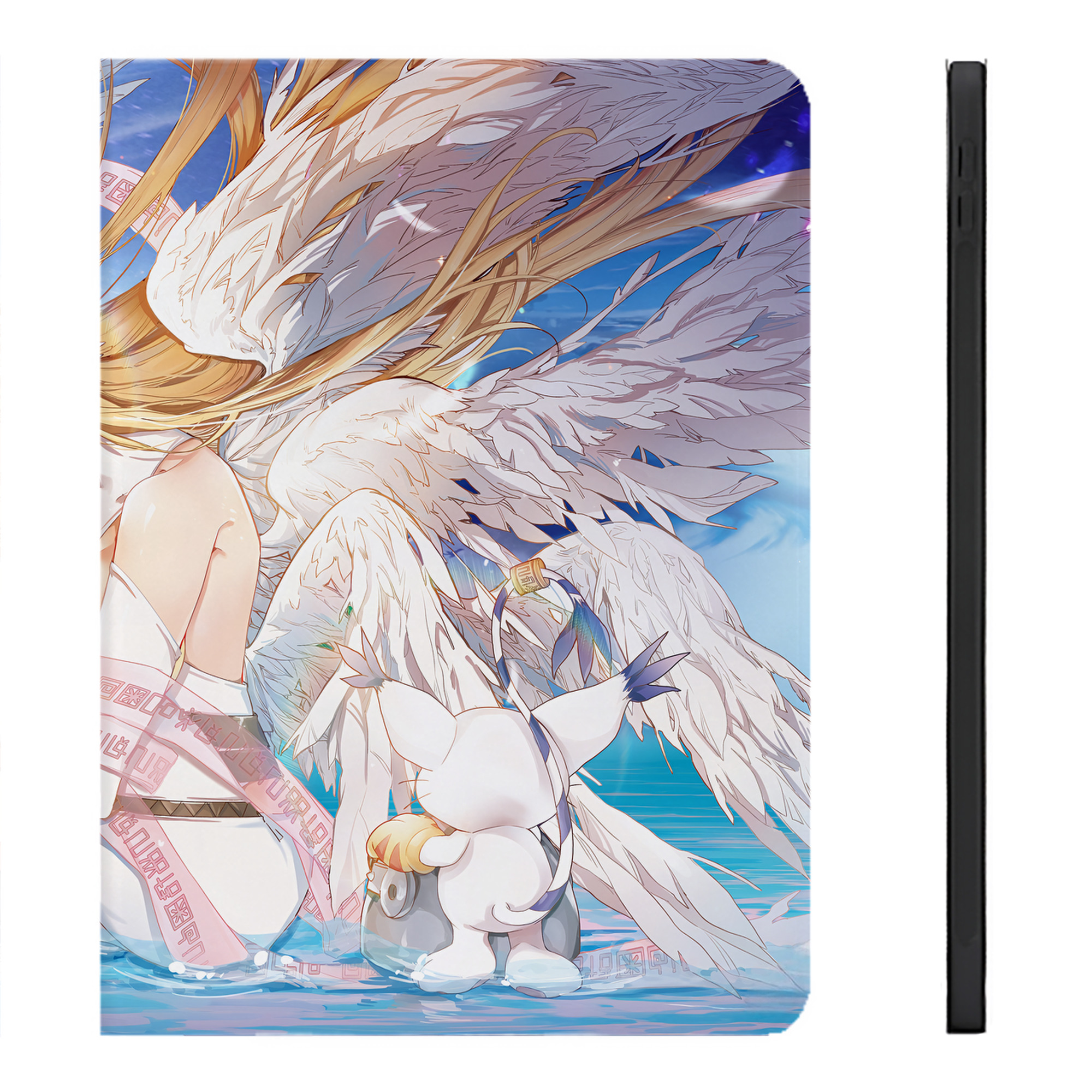 （画像用） Digimon デジタルモンスター/デジモン IPadケース ペンホルダー付き ブックスタイルデザイン